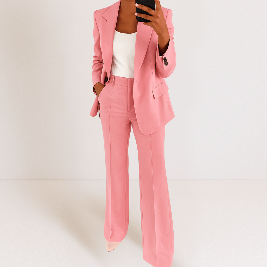Alessandra – Long Sleeve Two-Piece Suit