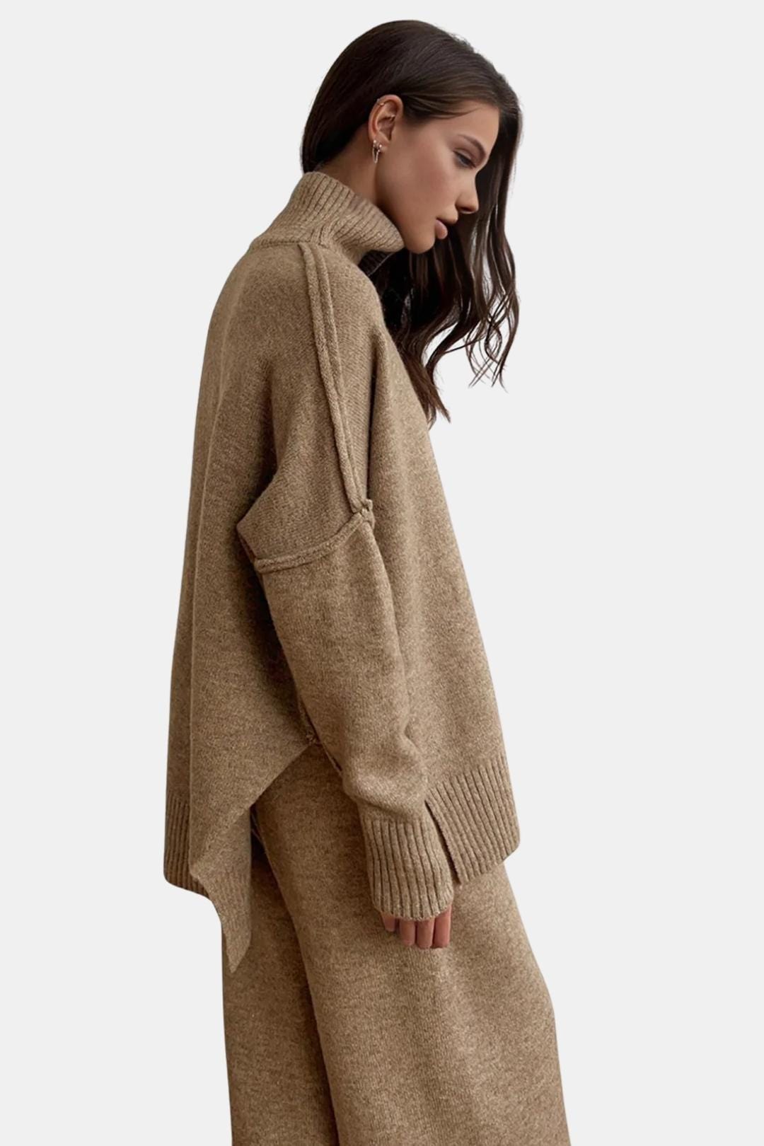 Alviera – Turtleneck Knitted Set