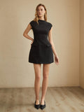 Couture-moda | Elegant Women's Mini Dress with Pocket - Image 1