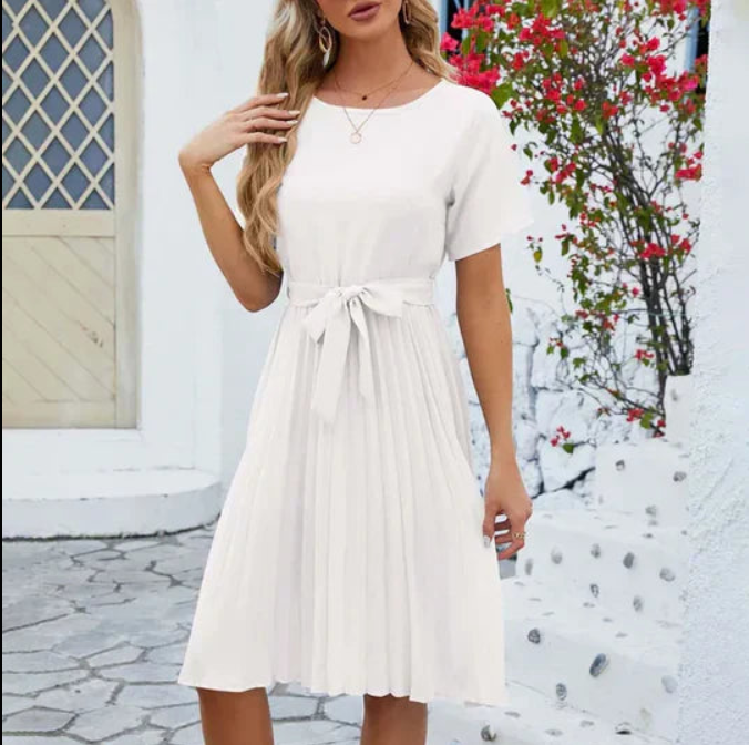 Frances | Elegant Floral Midi Dress for Women