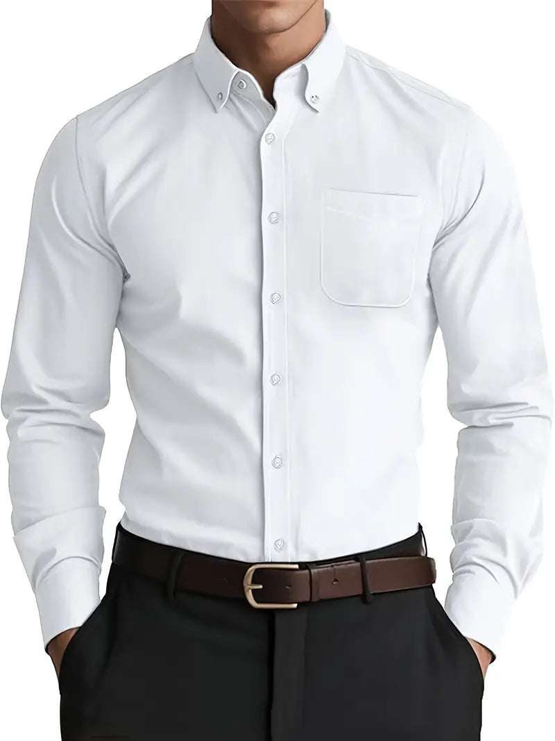 Graham | Men's Button-Down Casual Shirt - Image 1