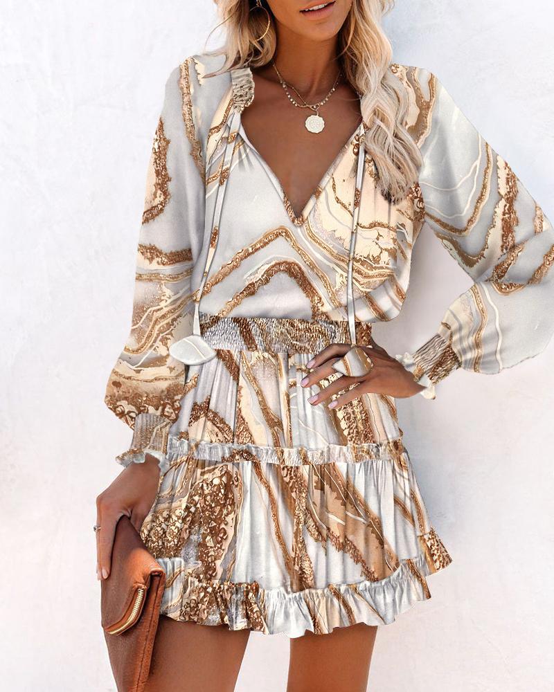 Zoe | Bold Floral Mini Dress for Vibrant Elegance - Image 4