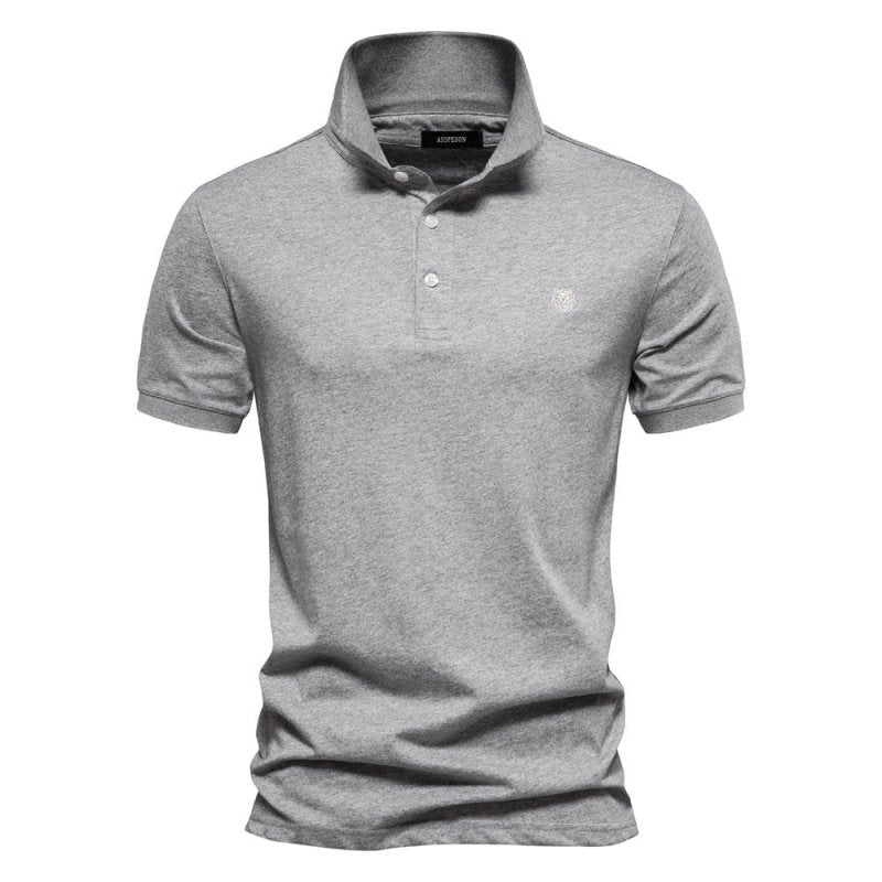 Finn | Lightweight Men's Summer Polo Shirt - Image 6