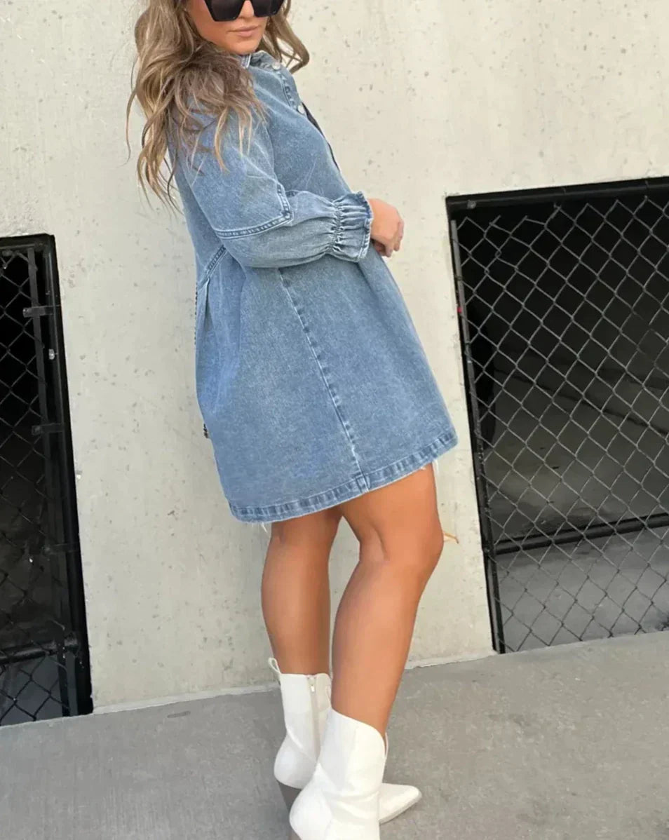 Lydia | Stylish Denim Dress for Women