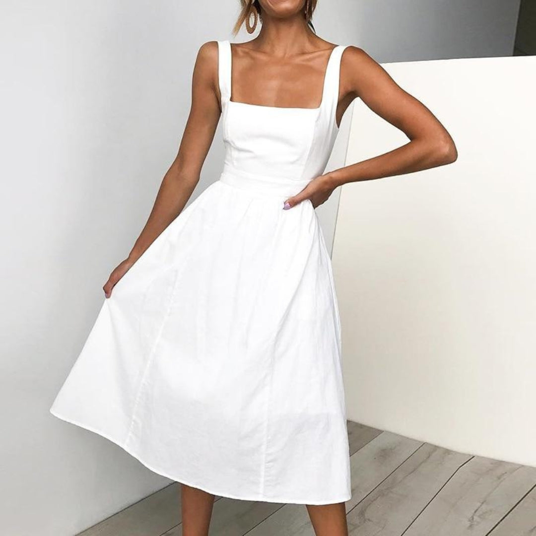 Carolyn | Stylish Sleeveless Summer Dress - Image 1