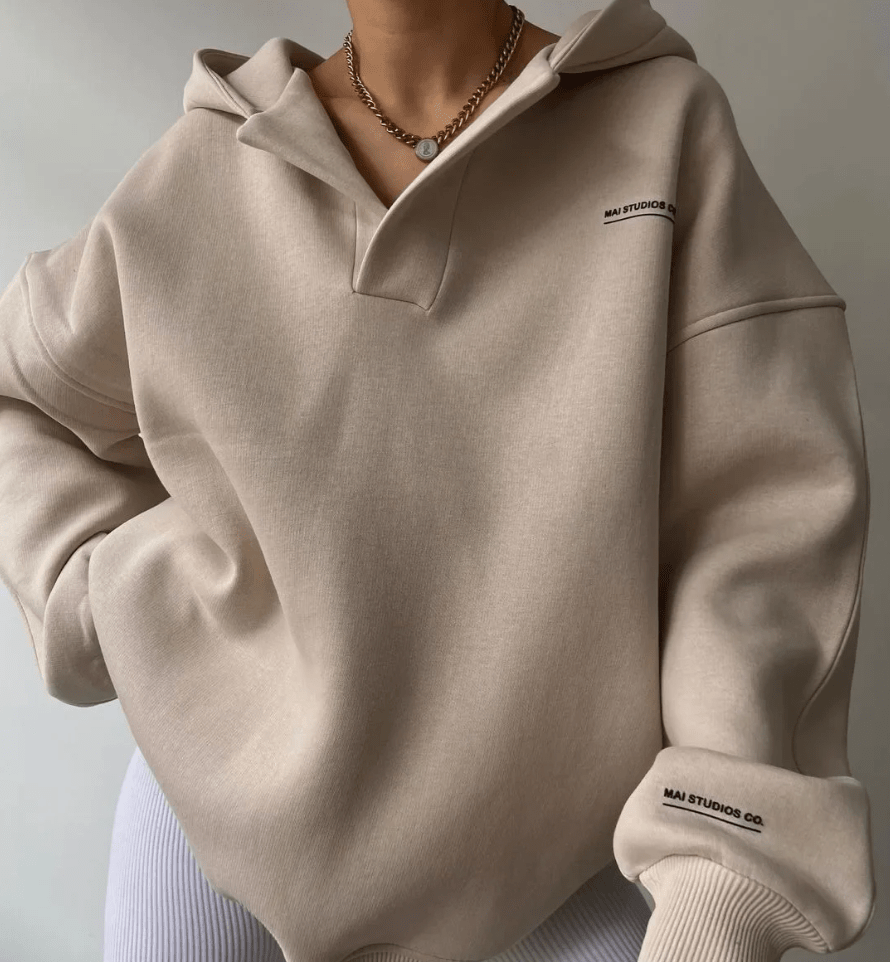 Candice | Women's Oversized Pullover Hoodie - Image 1