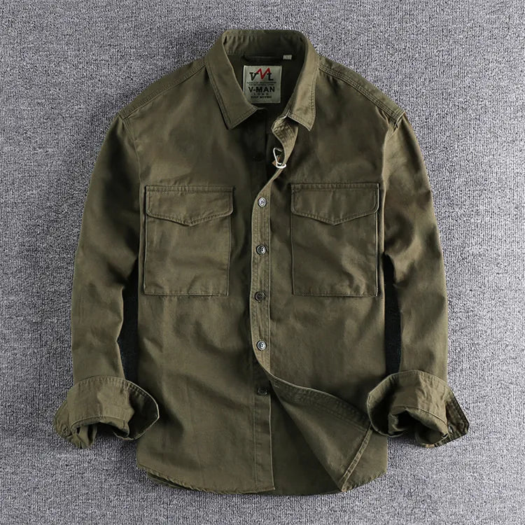 Bryan | Stylish Utility Shirt - Image 5